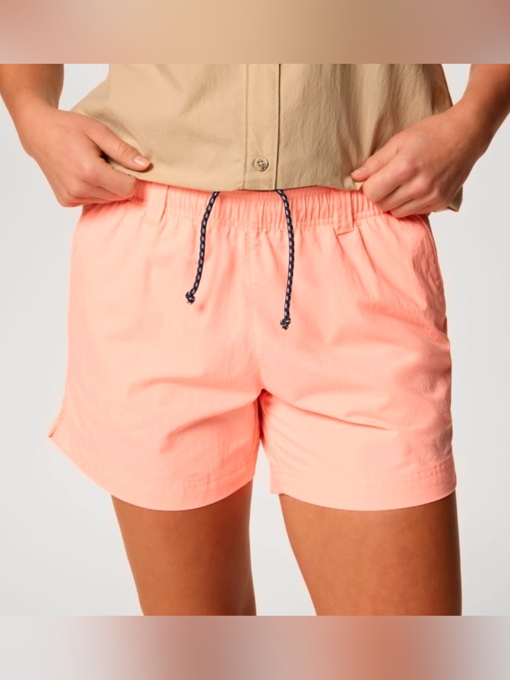 Columbia PFG Women’s Backcast II Water Short 5” Neon Tiki Pink Coral, XL